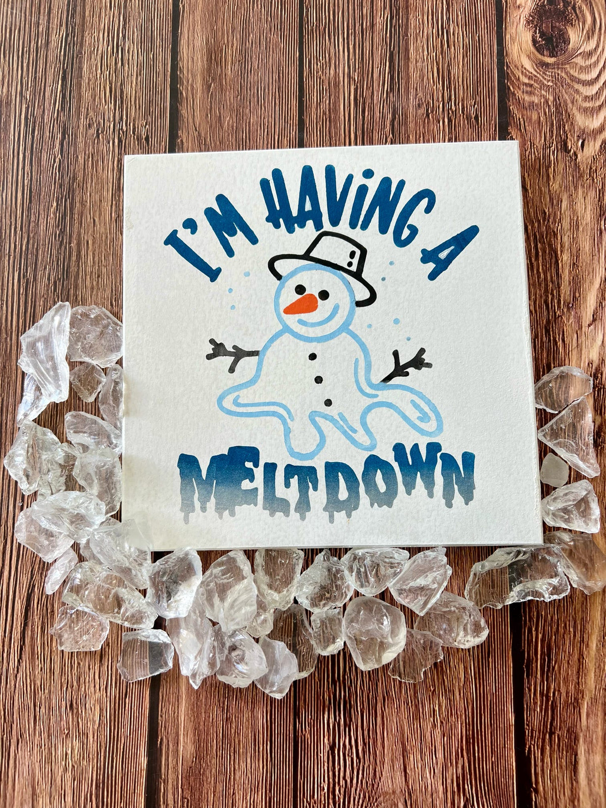 Snowman Meltdown Mini P13347