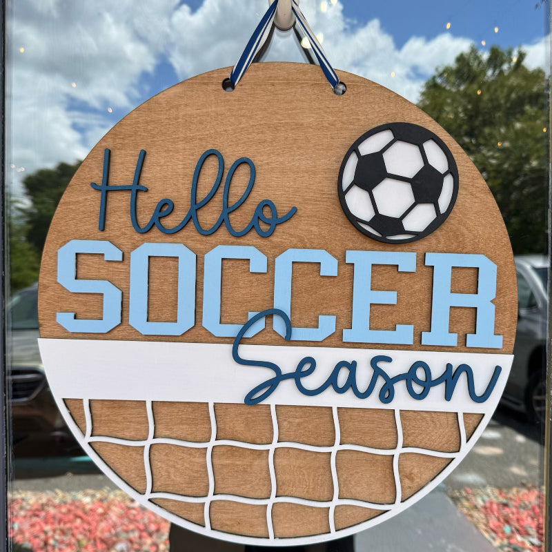 Soccer Season 3D DOOR HANGER - P014227