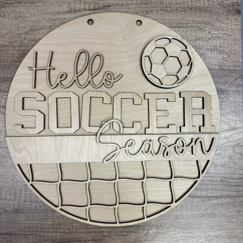 Soccer Season 3D DOOR HANGER - P014227