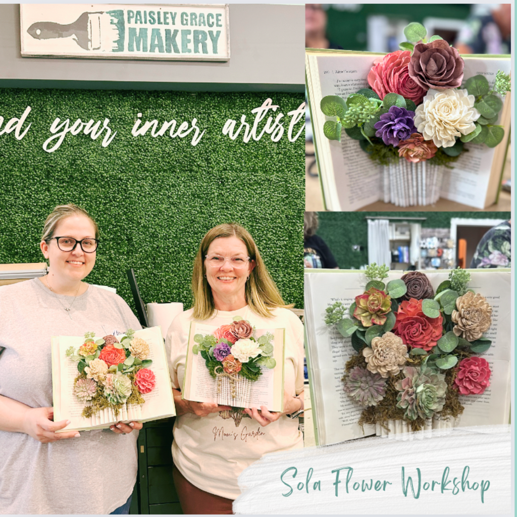 SOLA FLOWER BOOK or WREATH WORKSHOP