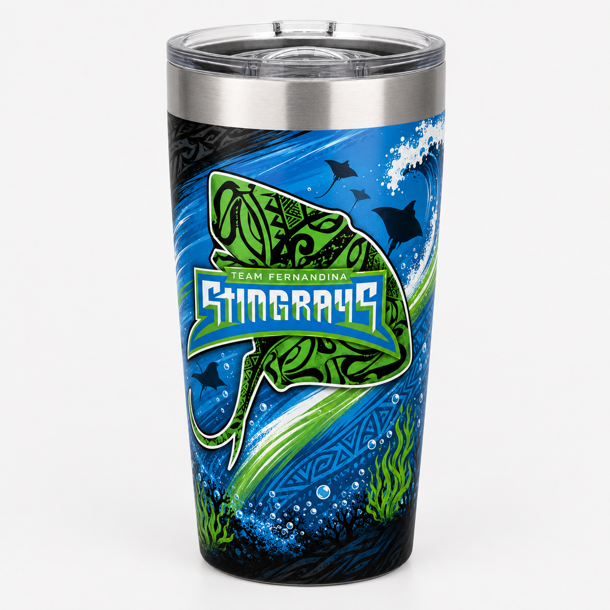 Fernandina Beach Stingrays 20oz Tumbler