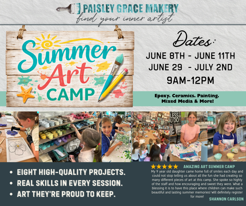 Summer Camp 2026- TWO WEEKS TO CHOOSE FROM!