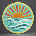 Sunrise STENCILED DOOR HANGER - P014088
