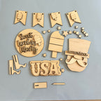 Sweet Land of Liberty Tiered Tray P1408