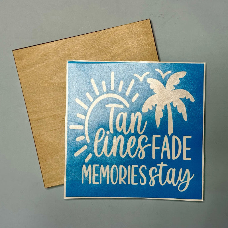 Tan Lines Fade SQUARE - P014136