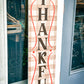 Thankful Porch Sign Plank Design P02935