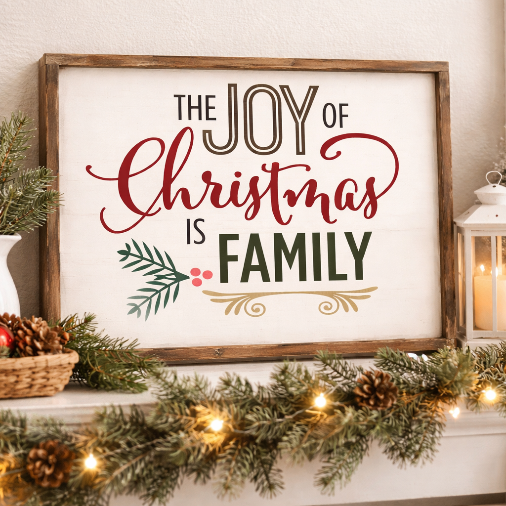 The JOY of Christmas Is Family P1015