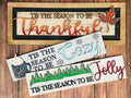 Tis the Season Interchangeable Sign-Thankful P013983