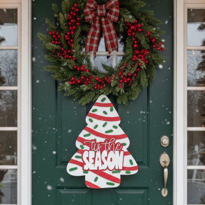 Tree Cake 3D DOOR HANGER - G180