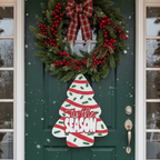 Tree Cake 3D DOOR HANGER - G180