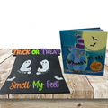 Trick or Treat Smell My Feet (Footprint craft) Mini Maker P13205