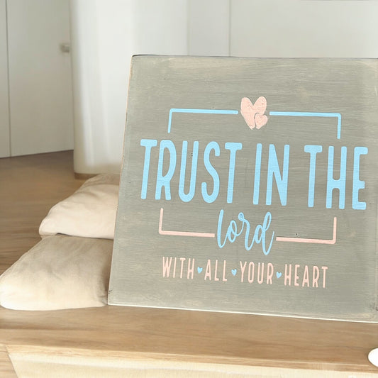 Trust in the Lord With All Your Heart Mini Design P13009