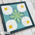 Tulip Inspired Wood Barn Quilt 10.5" P03511