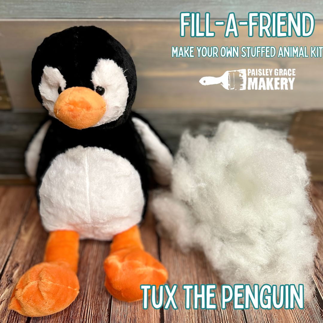 Tux The Penguin 16"  Build Your Own Stuffy S120