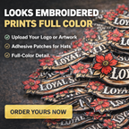 UV Textured Faux Embroidery Adhesive Hat Patch -LOGO PRINTING In Fernandina Beach, Florida Jacksonville Florida. 