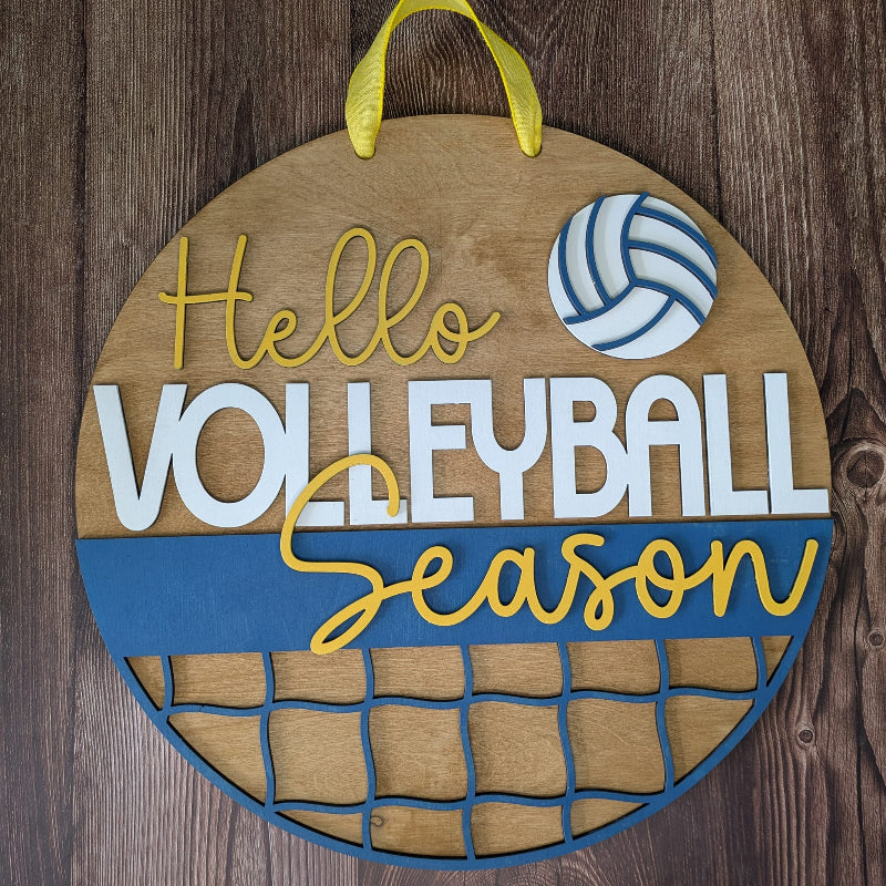 Volleyball Season 3D DOOR HANGER - P014228