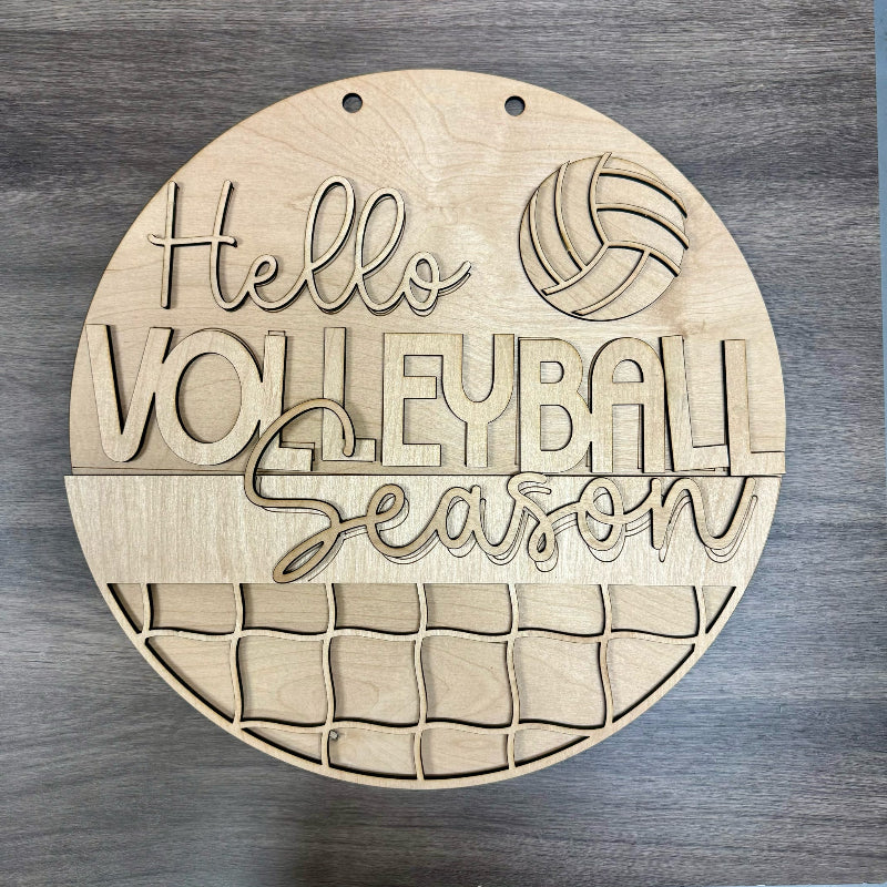 Volleyball Season 3D DOOR HANGER - P014228
