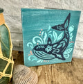 Whale Folk Art Mini Design P02969