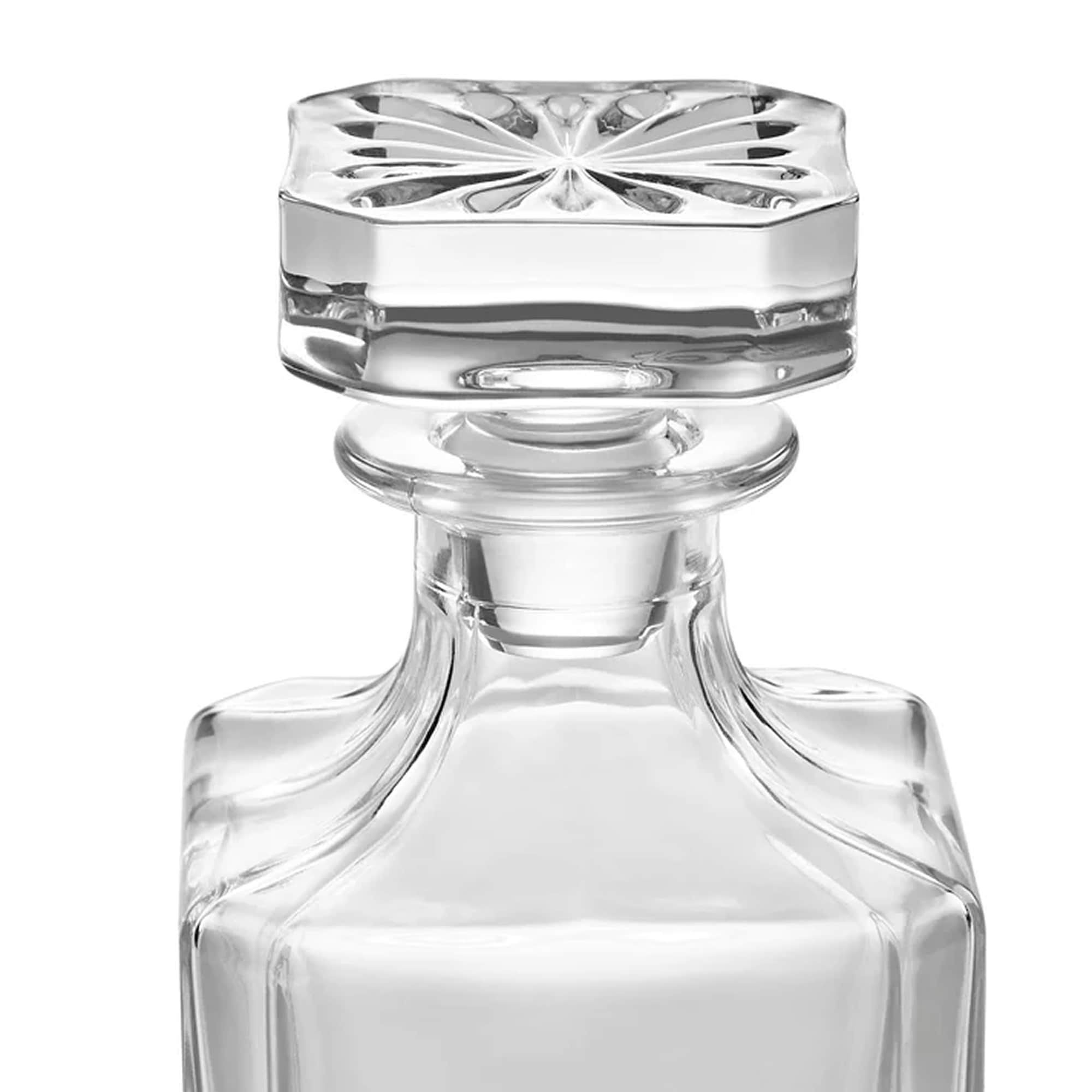 Personalized Whiskey Decanter — Custom Sandblasted Design G0669