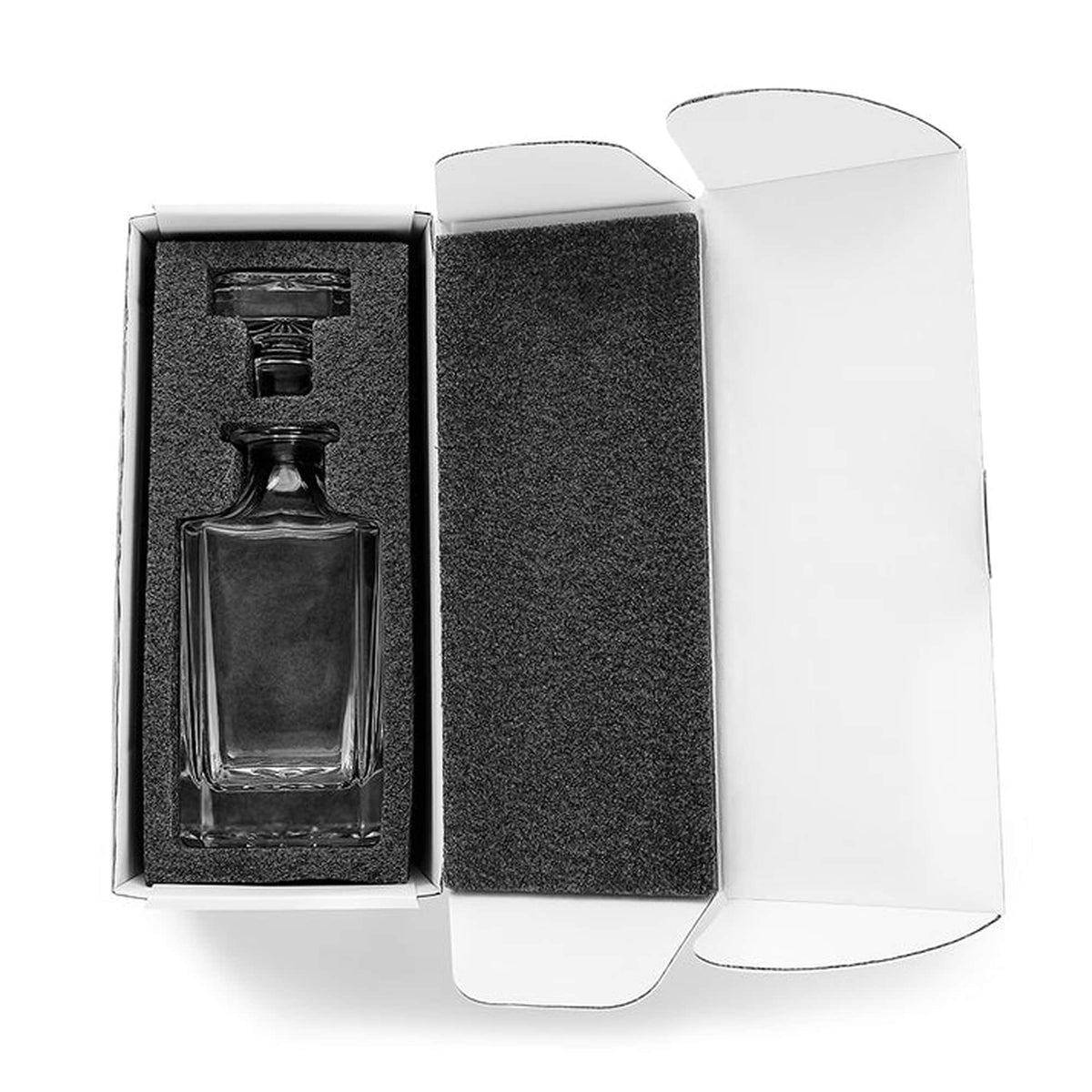 Personalized Whiskey Decanter — Custom Sandblasted Design G0669