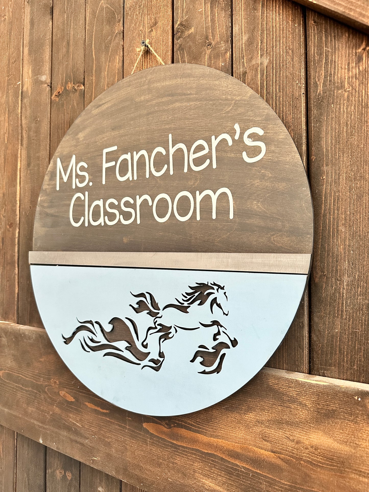 Wildlight Trailblazers Teacher Classroom Door Hanger Personalized P02850