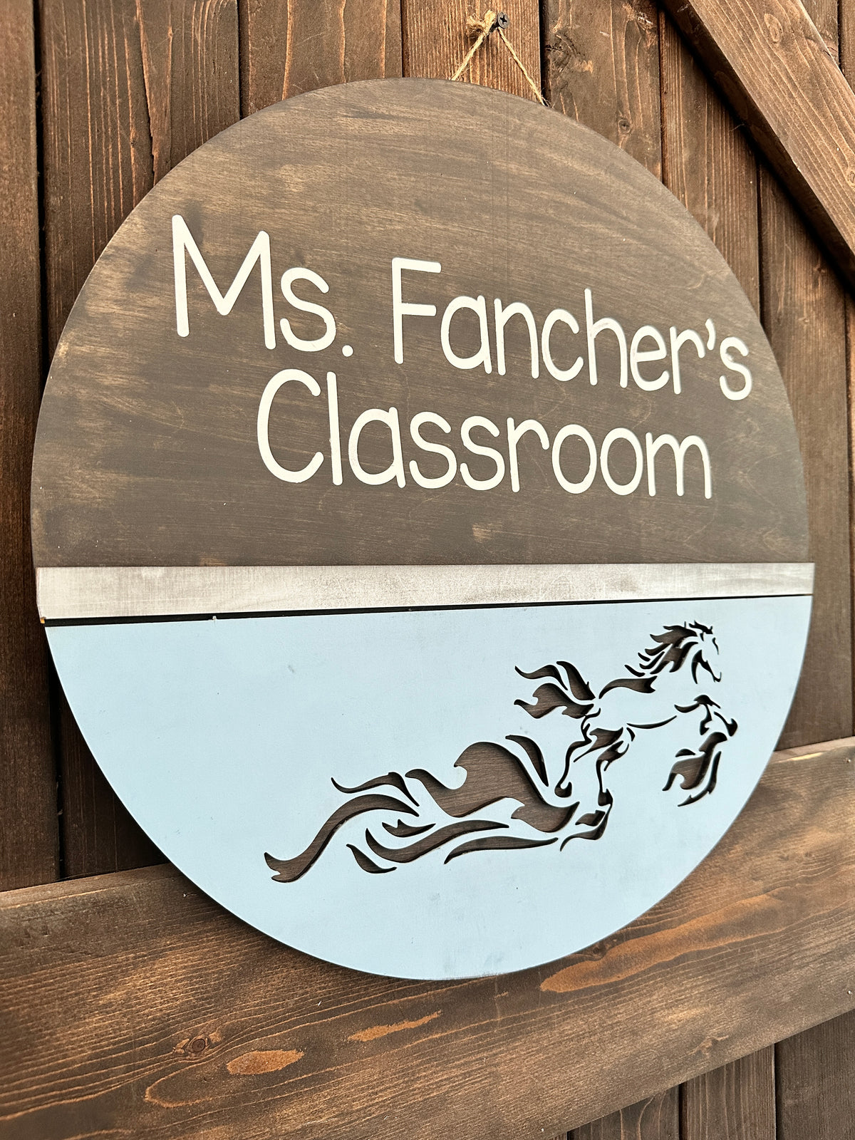 Wildlight Trailblazers Teacher Classroom Door Hanger Personalized P02850