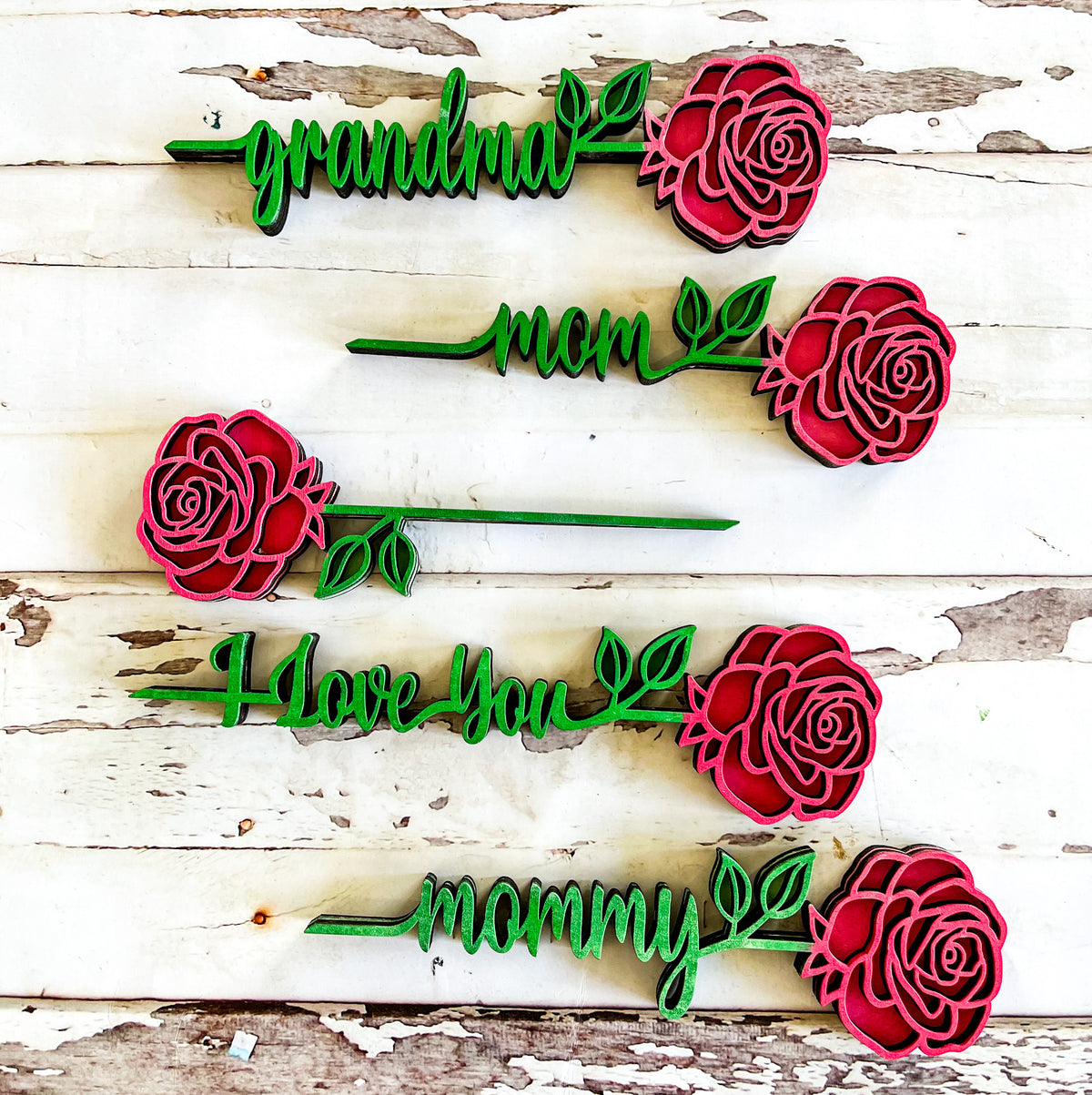 Wooden Roses P03533