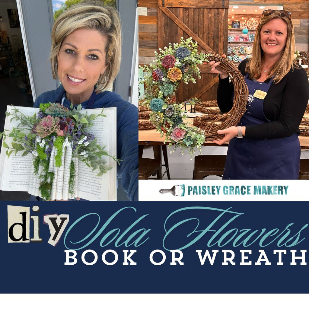 SOLA FLOWER BOOK or WREATH WORKSHOP