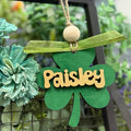 Shamrock Personalized Hang Tag