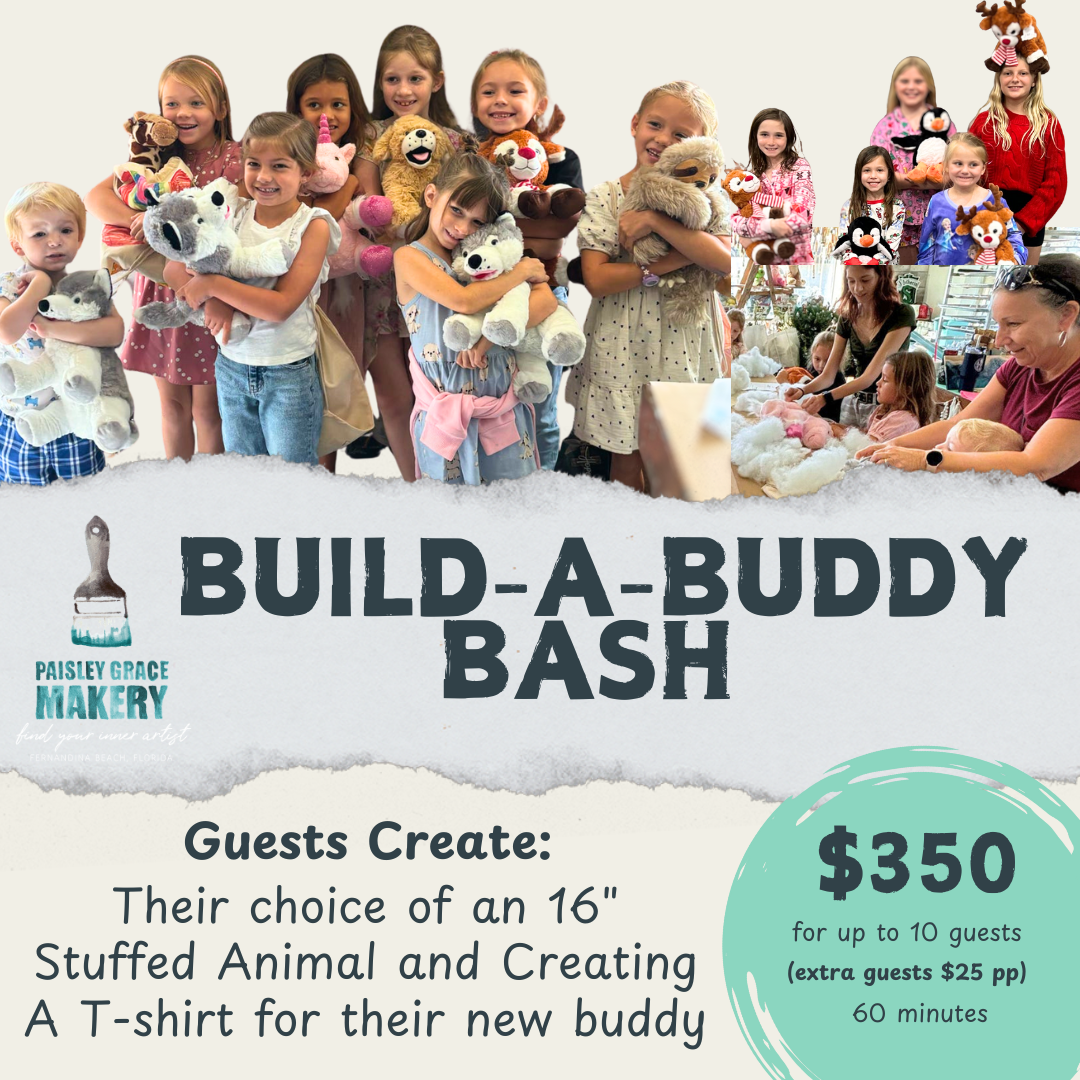 BOOK A BUILD A BUDDY PARTY