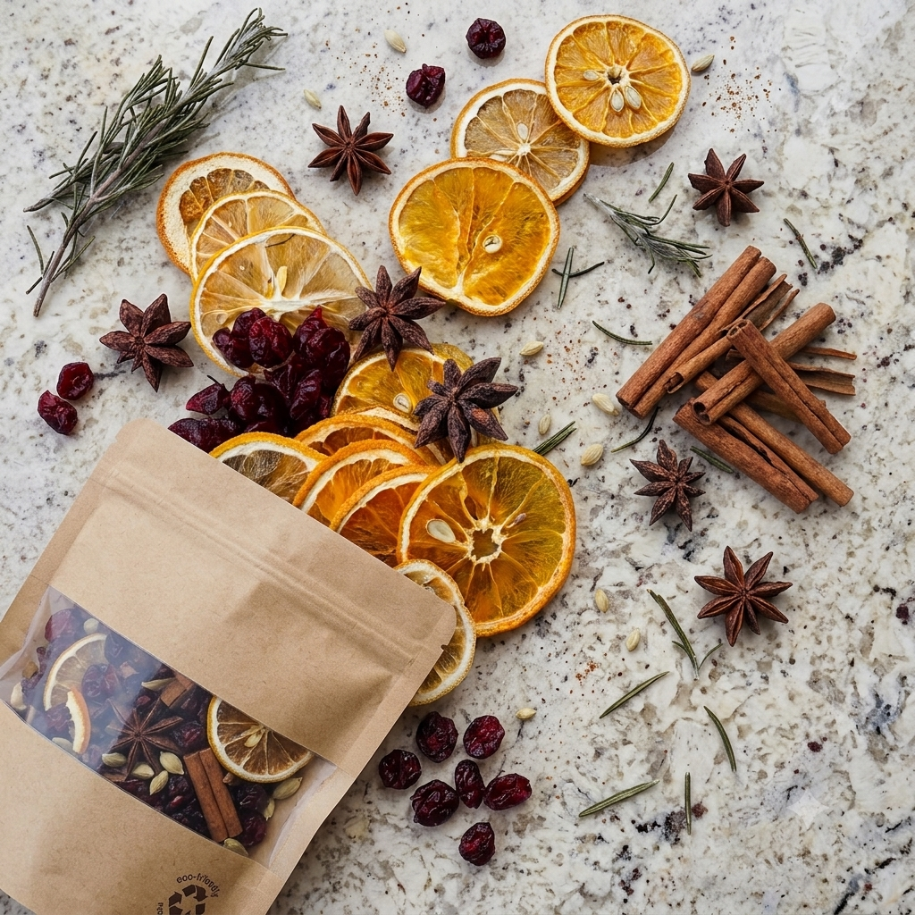 Mercantile Simmer Pot Kit - Private Label Available : Yes / Grandma’s Recipe Box