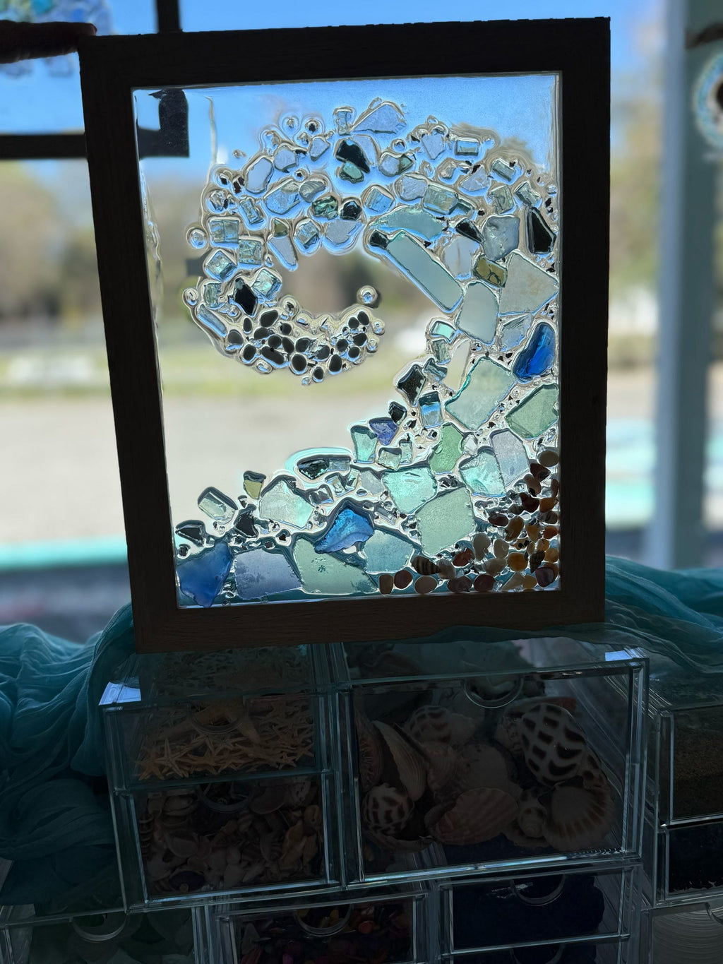 Create Your Own SeaGlass Frame