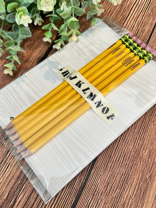 Engraved Pencils- Great for Students and Teachers!