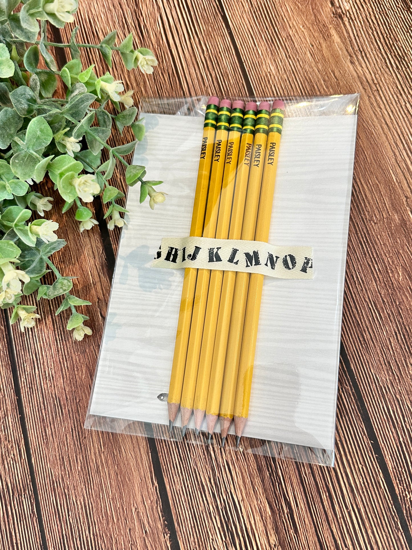 Engraved Pencils- Great for Students and Teachers!