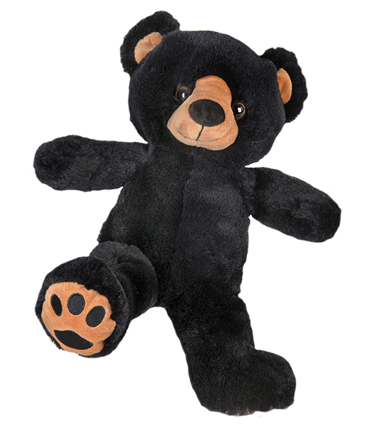Benjamin The Black Bear 16"  Build Your Own Stuffy S83