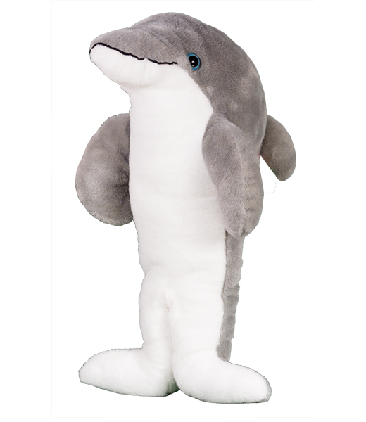 Bubbles the Dolphin 16"  Build Your Own Stuffy S341