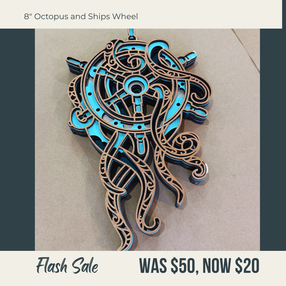 Clearance Sale – One-of-a-Kind Finished Decor - G0722