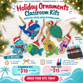 Sea Creature Ornament with Paint Markers Holiday  Field Trip or Classroom Kit