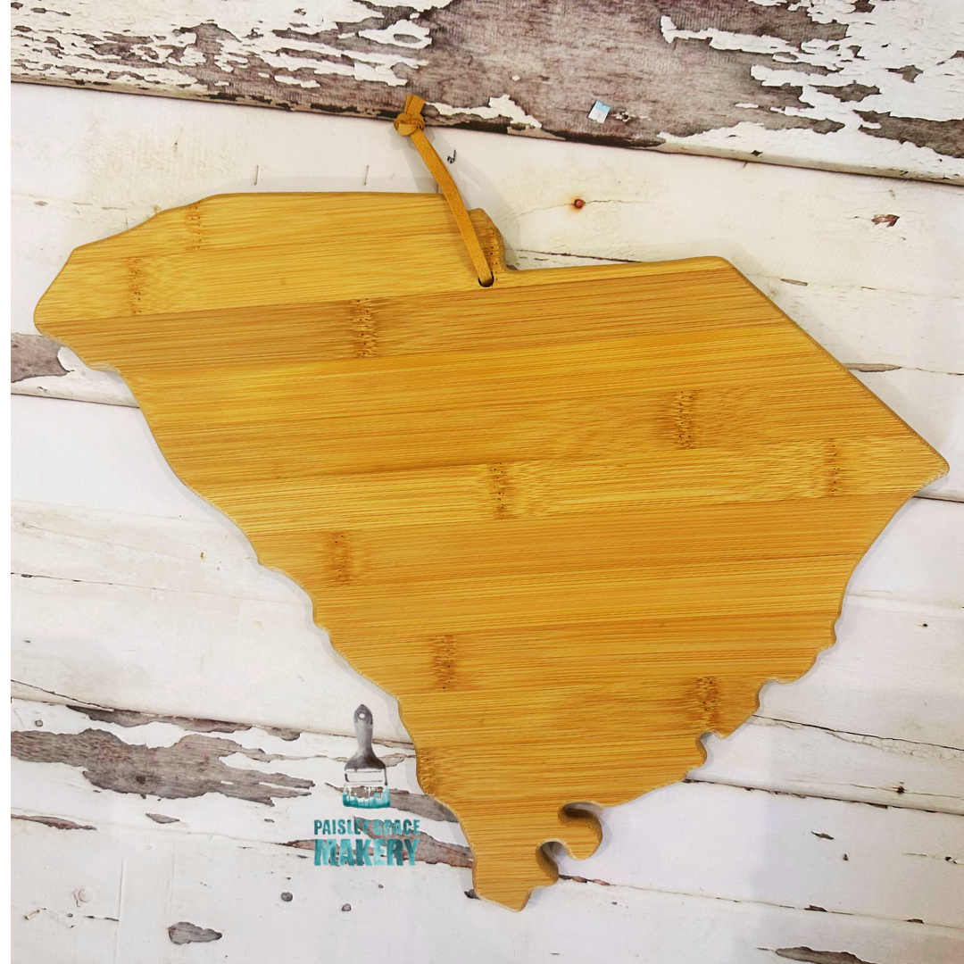 South Carolina Cutting Board Epoxy Workshop Choice