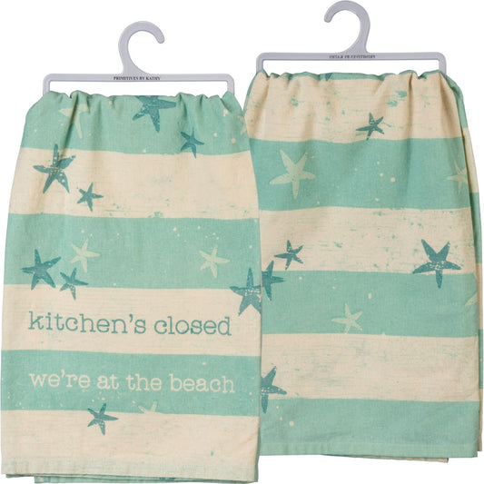Kitchen Is Closed We're At The Beach Kitchen Towel