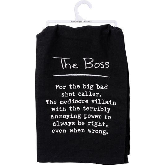 The Boss Kitchen Towel