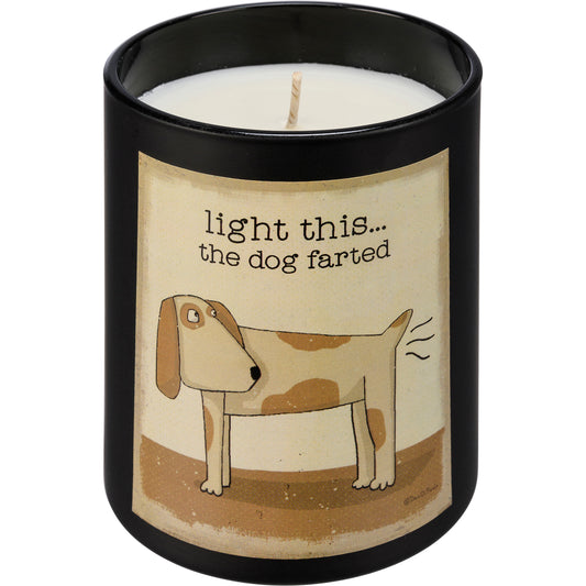 Light This…The Dog Farted Jar Candle