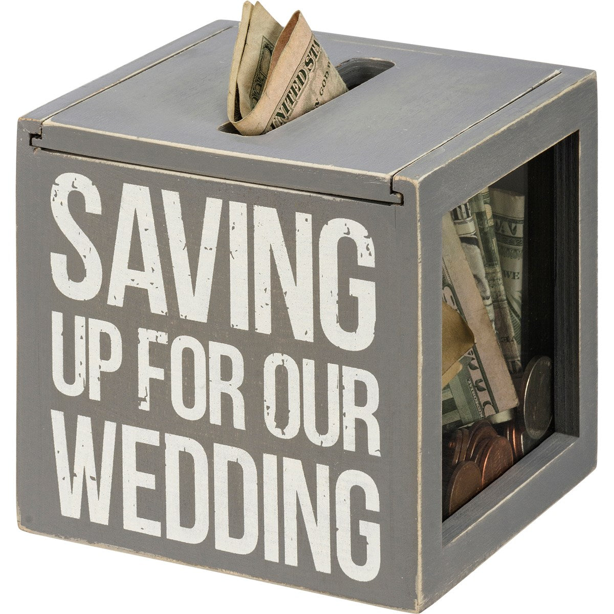 Saving Up For Wedding Bank And Socks Set