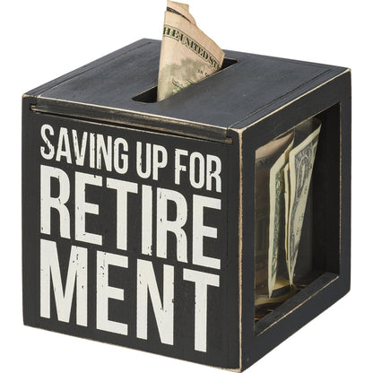Saving Up For Retirement Bank And Socks Set