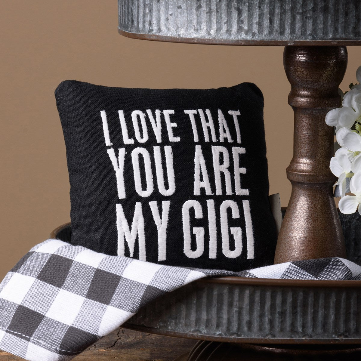 You are my Gigi Mini Pillow