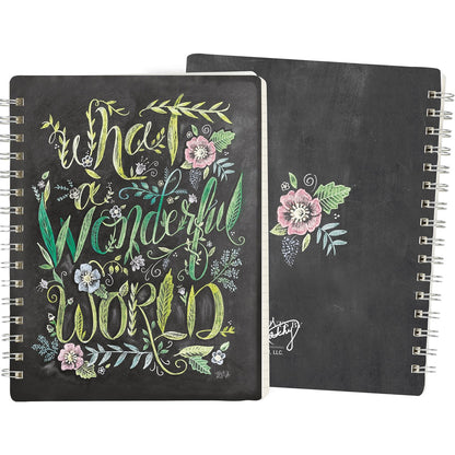 What A Wonderful World Notebook
