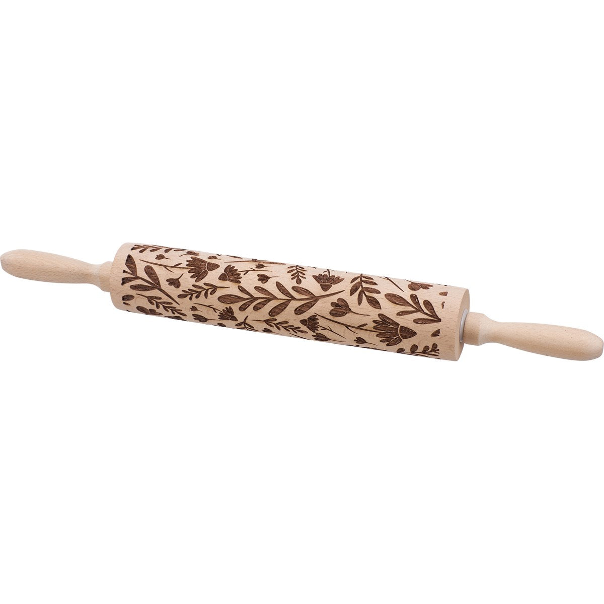 Floral Embossing Large Rolling Pin