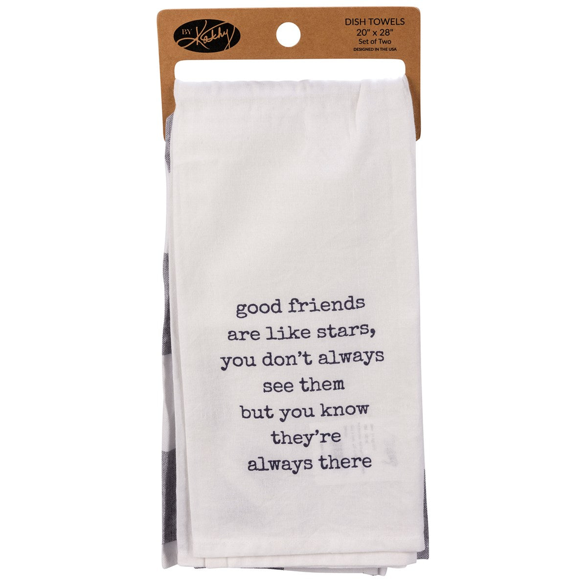 Good Friends Kitchen Towel 2/pk