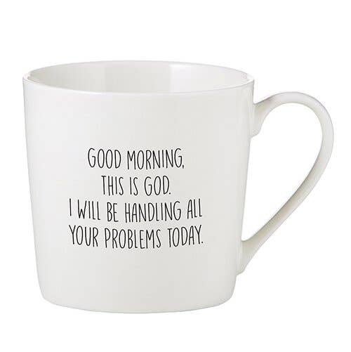 Cafe Mug - Good Morning - Paisley Grace Makery