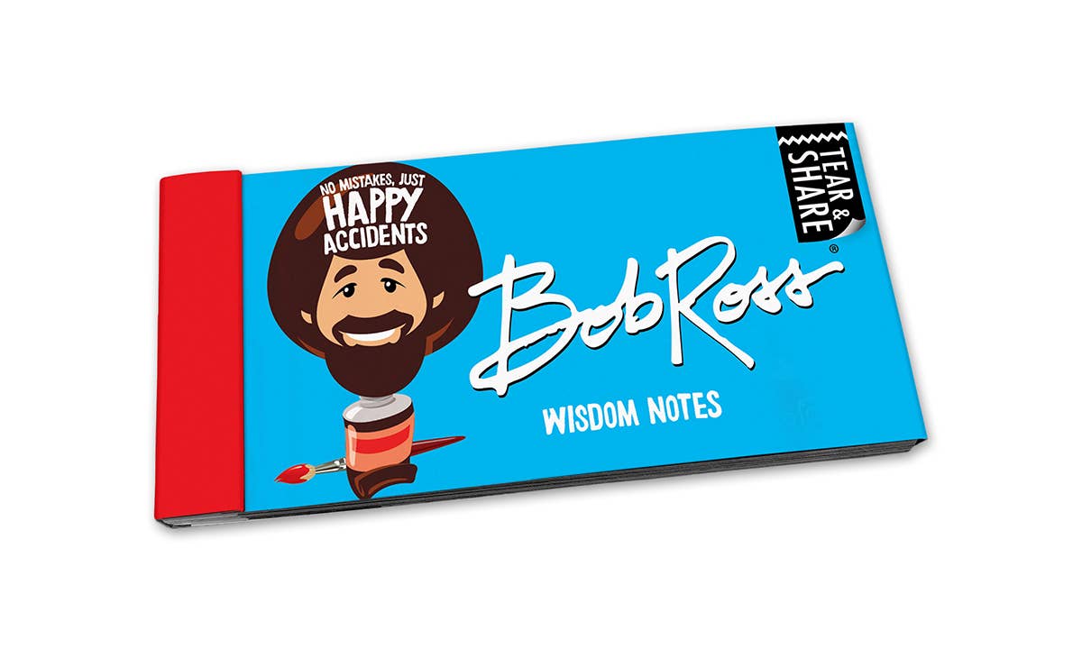 Bob Ross: No Mistakes Just Happy Accidents Lunch Notes - Paisley Grace Makery
